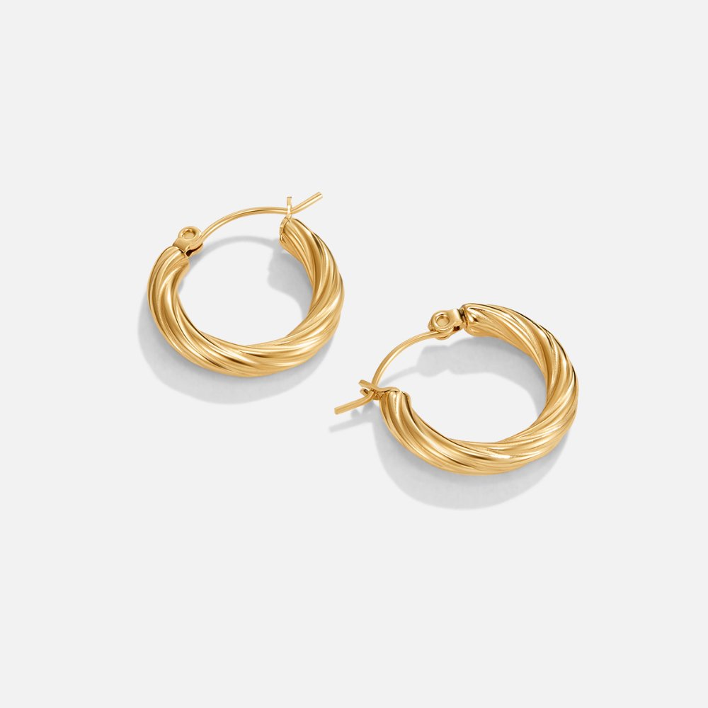 Boucles d'oreilles créoles Raya