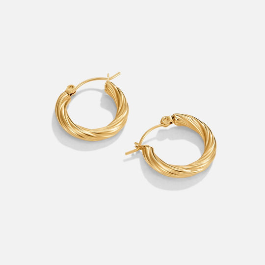 Boucles d'oreilles créoles Raya