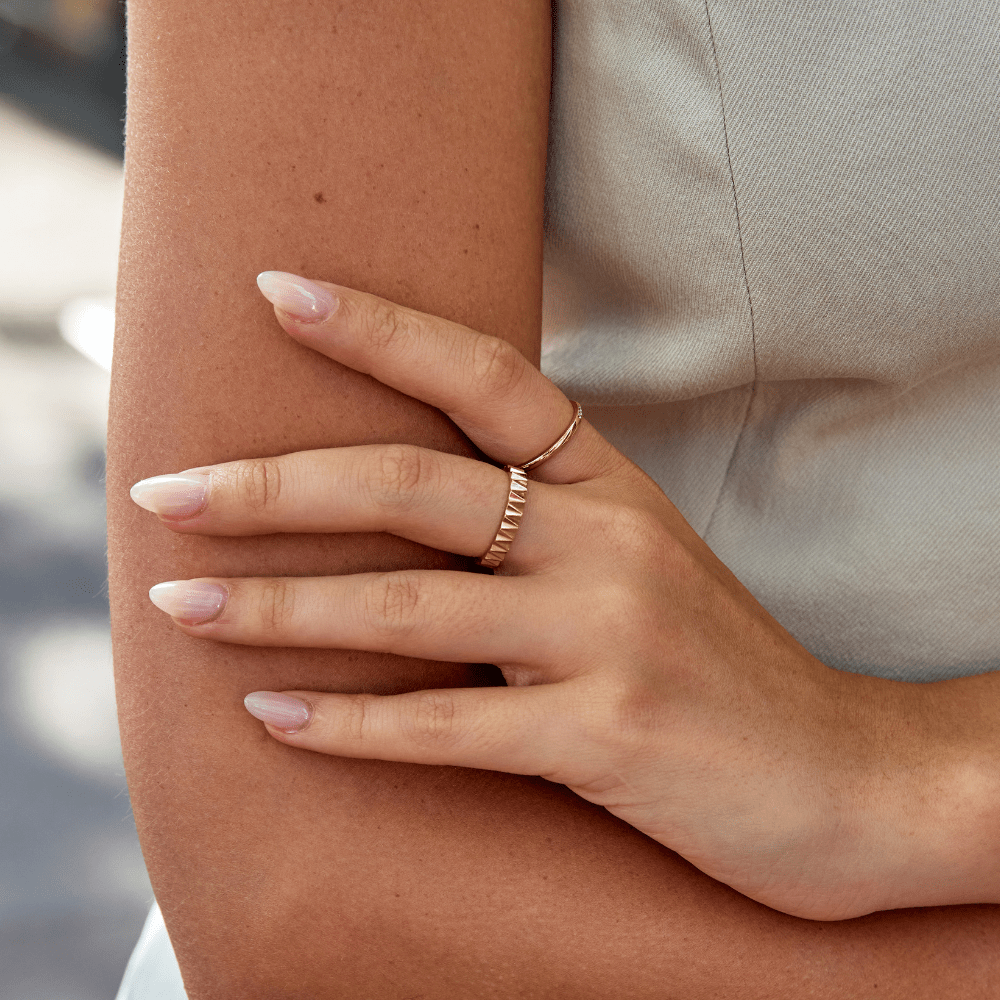 Bague Géométrique en Or Reene