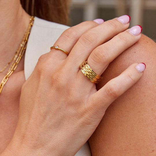 Bague Chunky en Or René