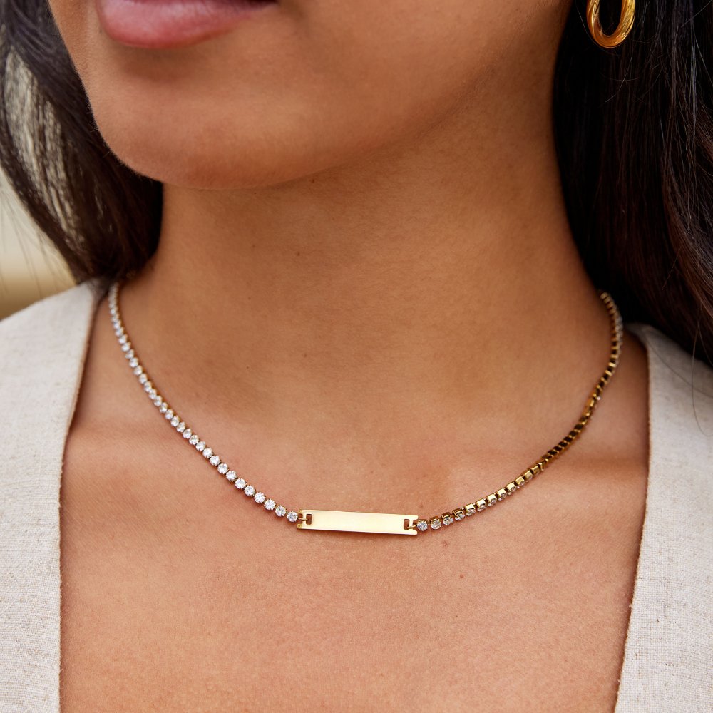 Collier en cristal Rina