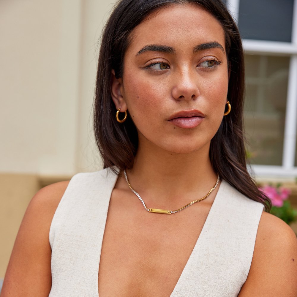 Collier en cristal Rina