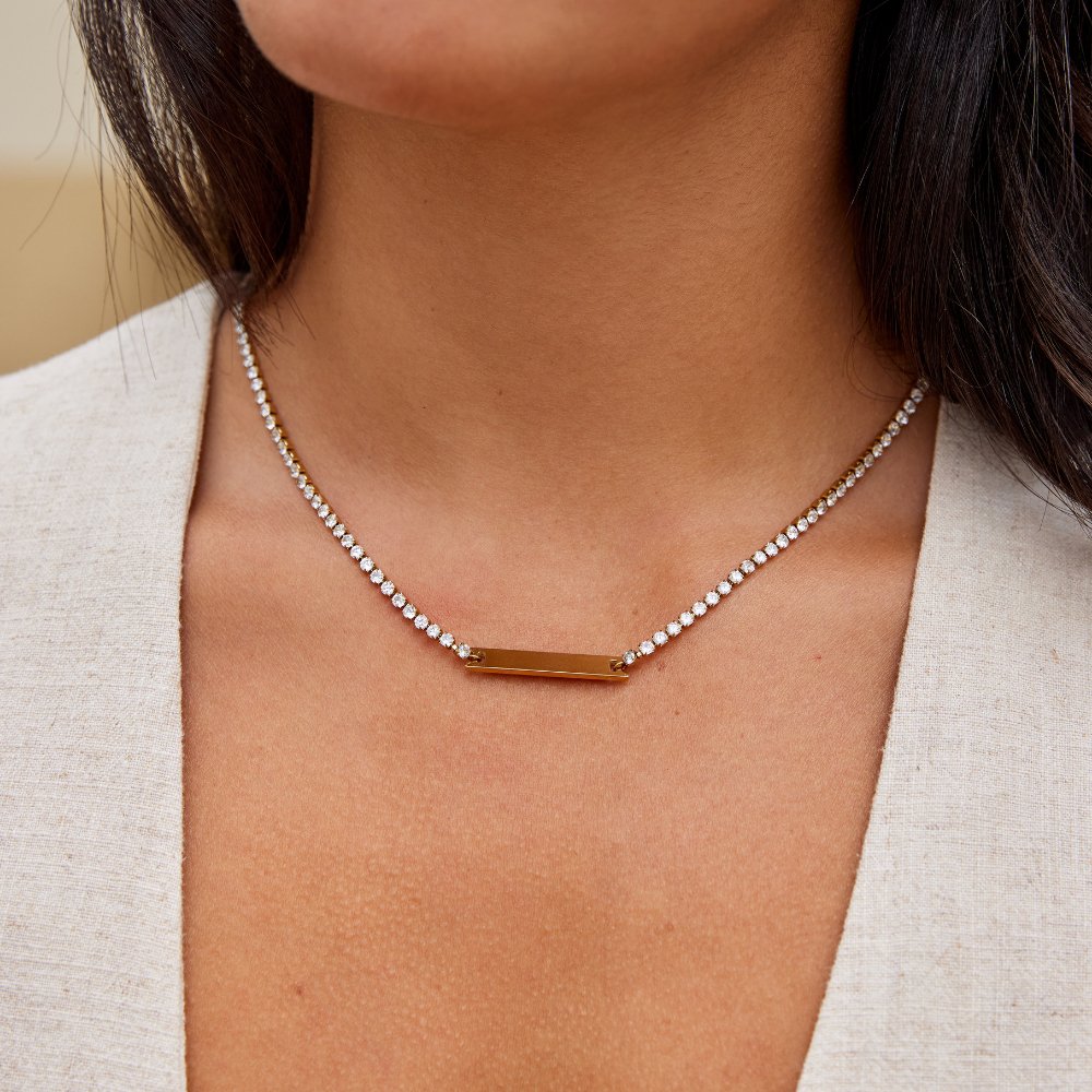 Collier en cristal Rina