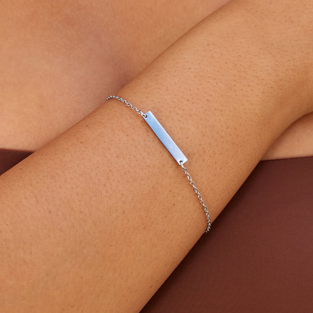 Bracelet en Barres en Argent Rina