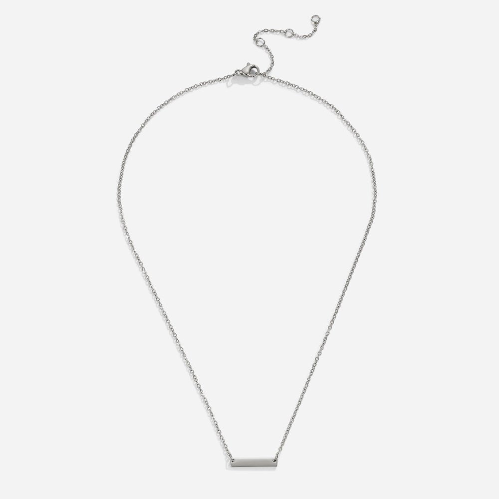 Collier en Barrette en Argent Rina
