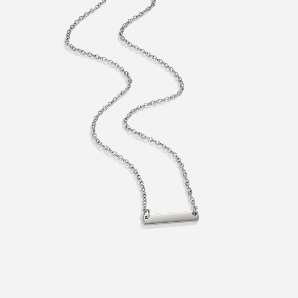 Collier en Barrette en Argent Rina