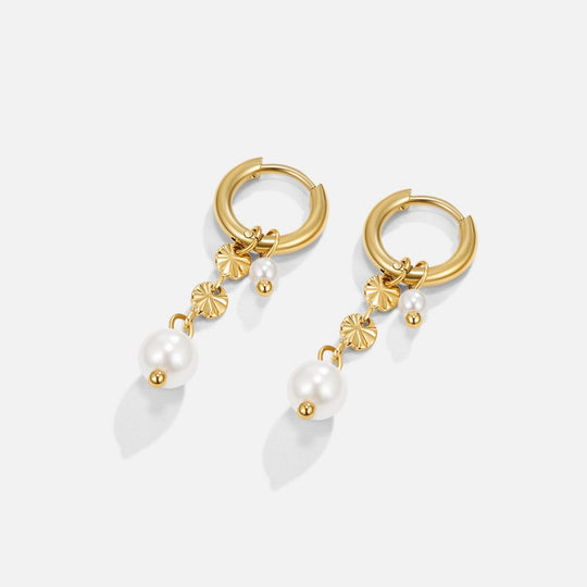 Boucles d'oreilles à franges en perles Rini