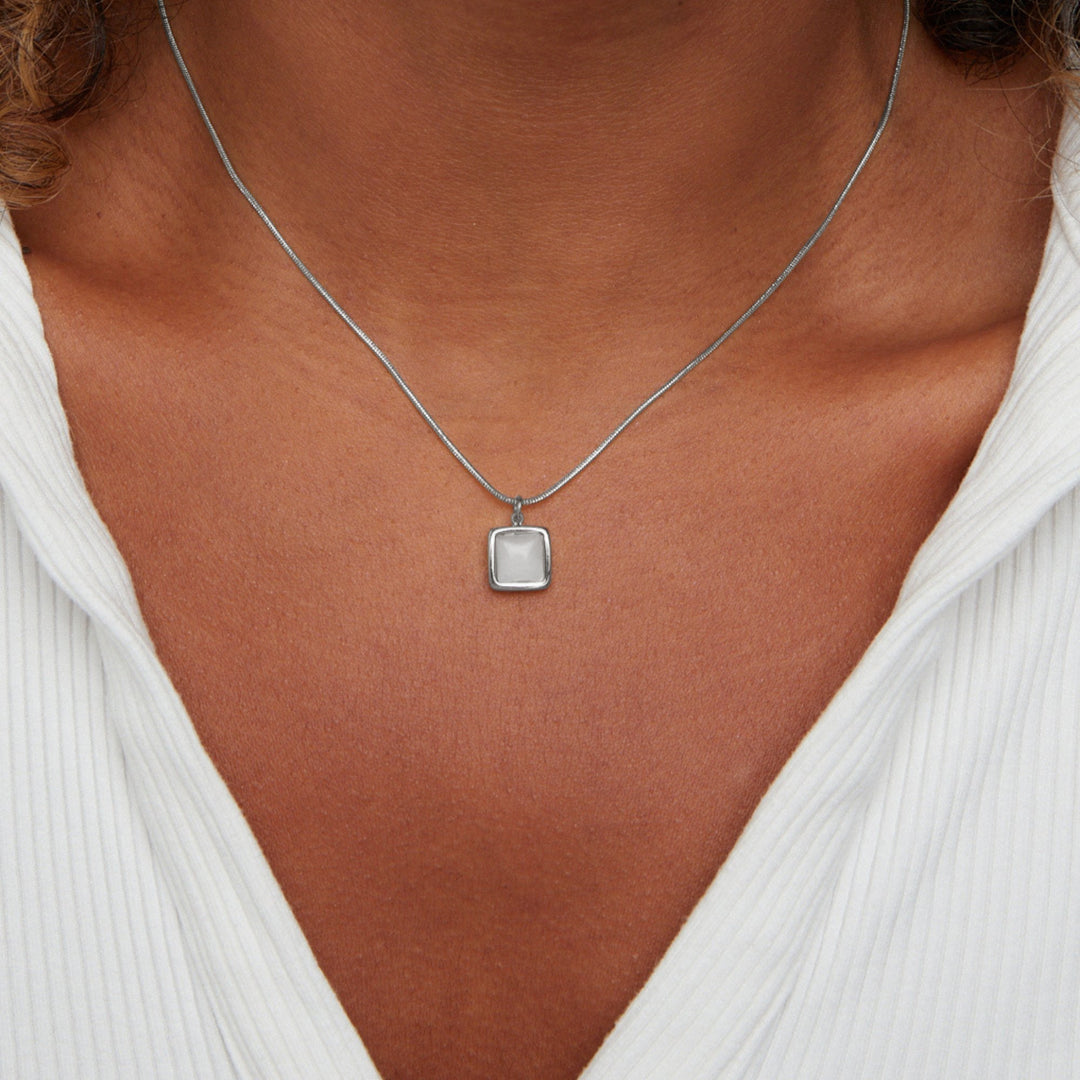 Collier Pendentif Riva Moonstone