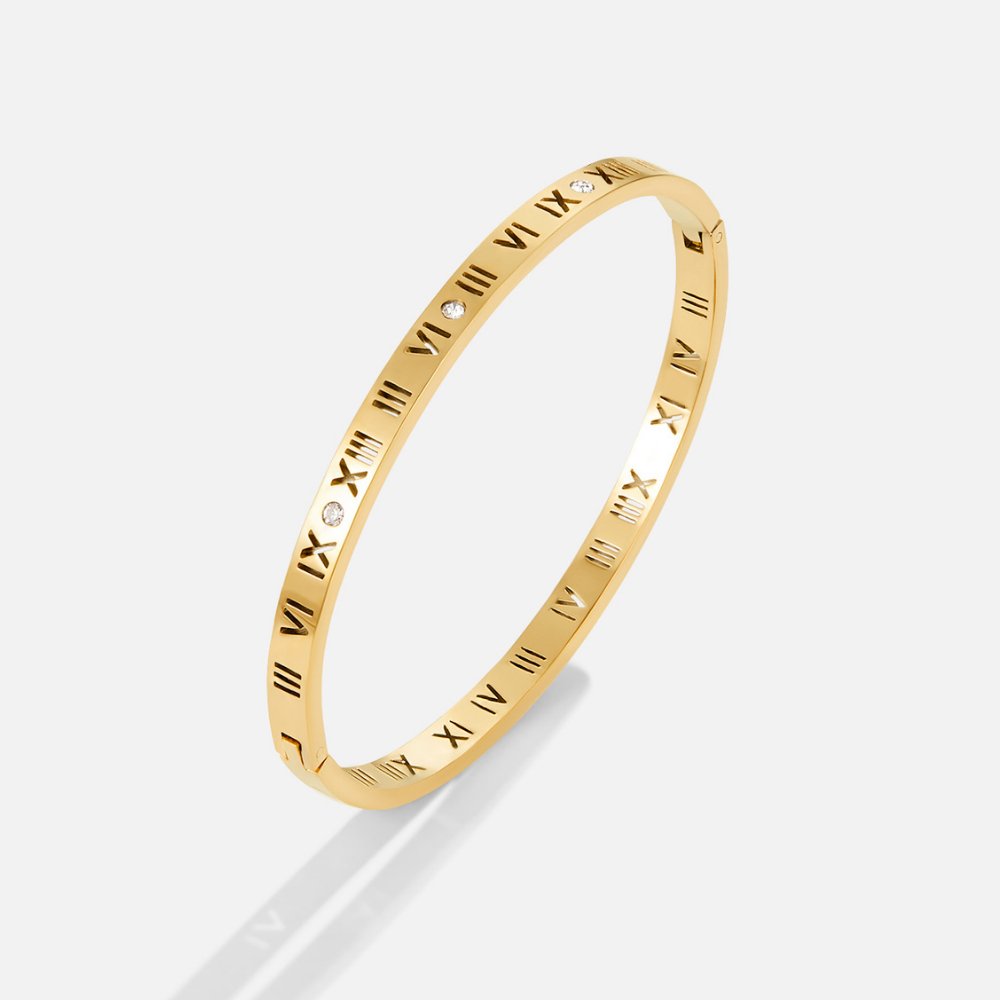 Bracelet jonc en or 18K
