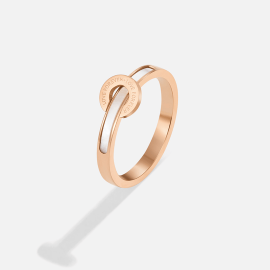 Bague Infini en Or Rose