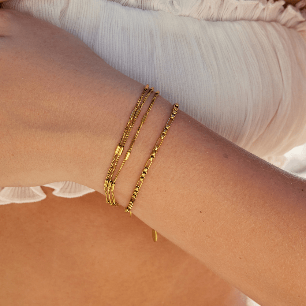Bracelet Triple Couche Sabina