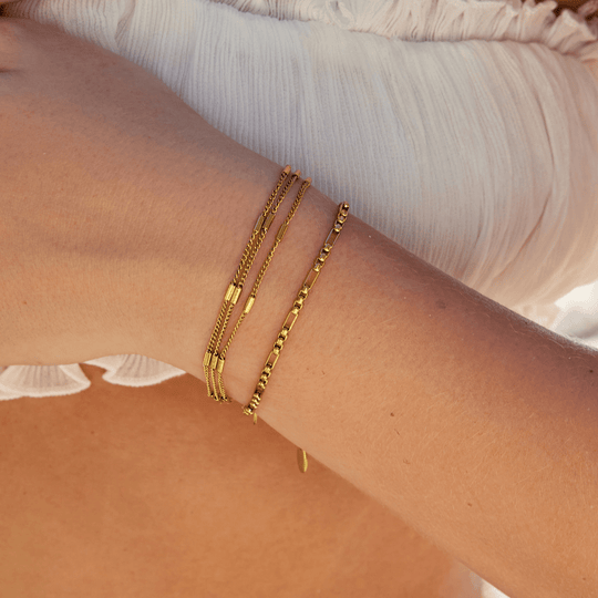Bracelet Triple Couche Sabina