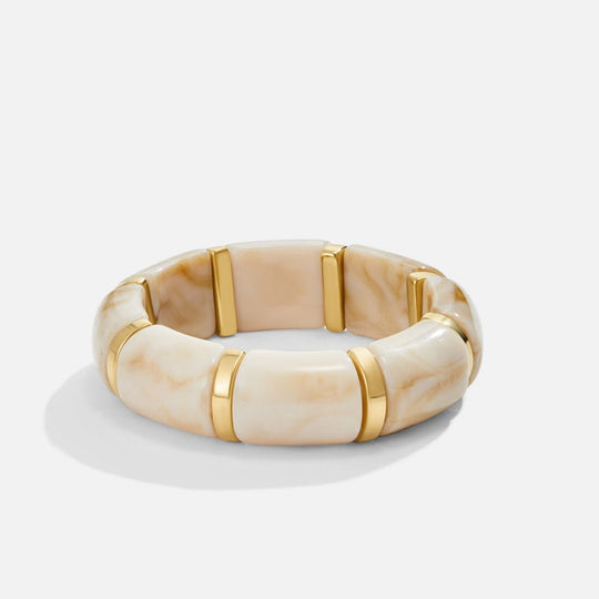 Bracelet Marbré Blanc Sabina