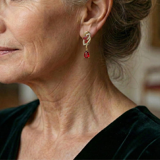 Boucles d'oreilles Saphara Cindorelle