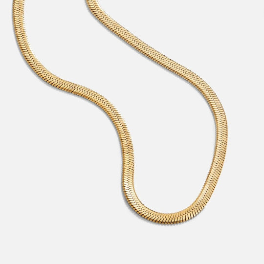 Collier en Chaîne Serpent en Or Sarya