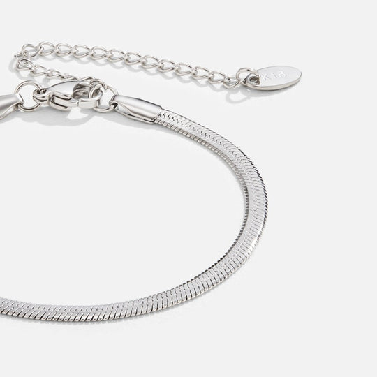 Bracelet en argent Sarya Snake Chain