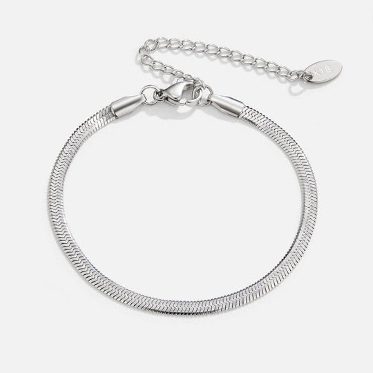 Bracelet en argent Sarya Snake Chain