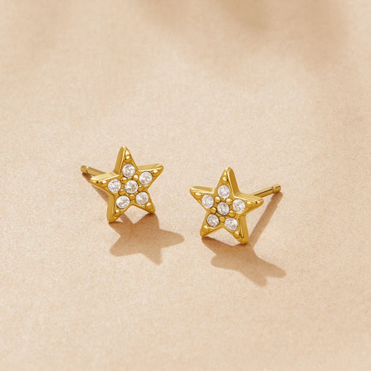 Boucles d'oreilles 'Étoile Filante'