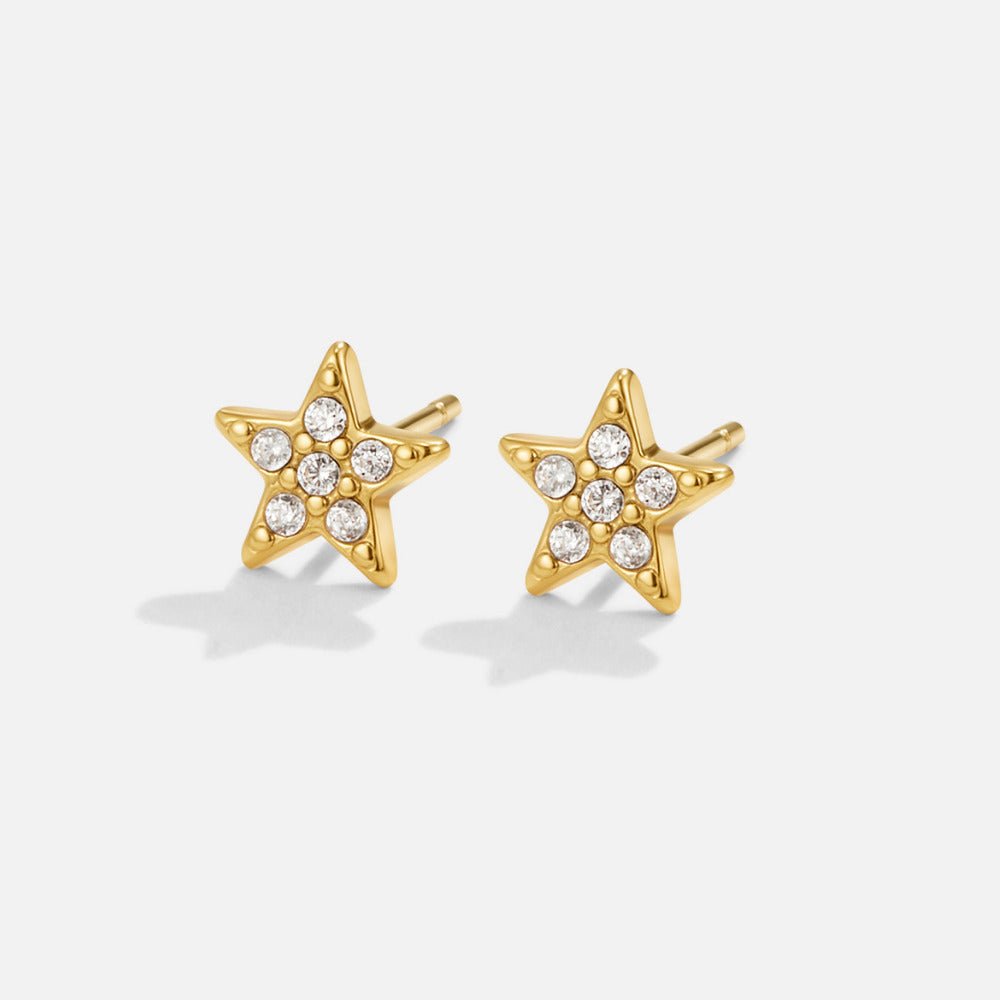 Boucles d'oreilles 'Étoile Filante'