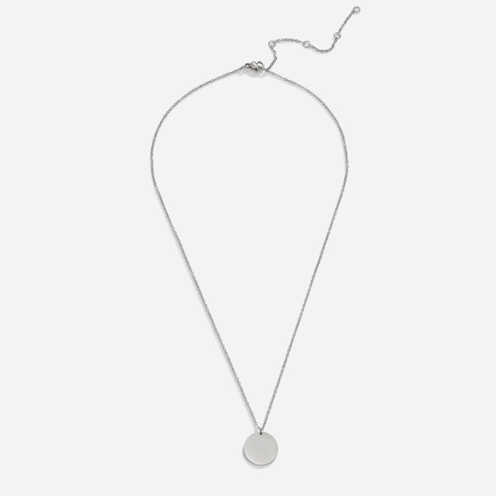 Collier en pièce d'argent