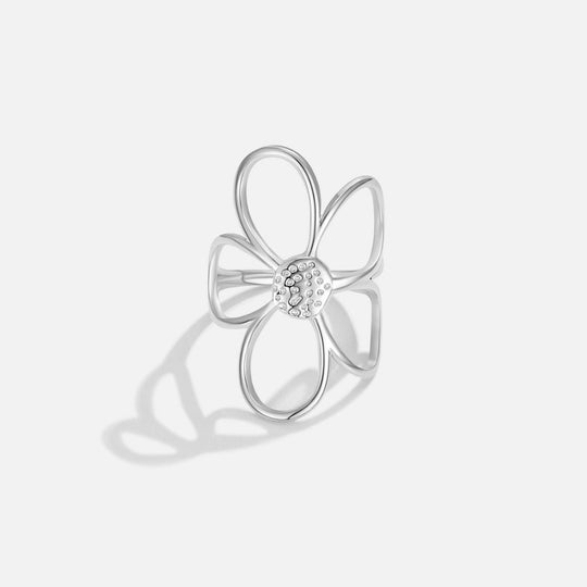 Bague Argent Fleur Marguerite