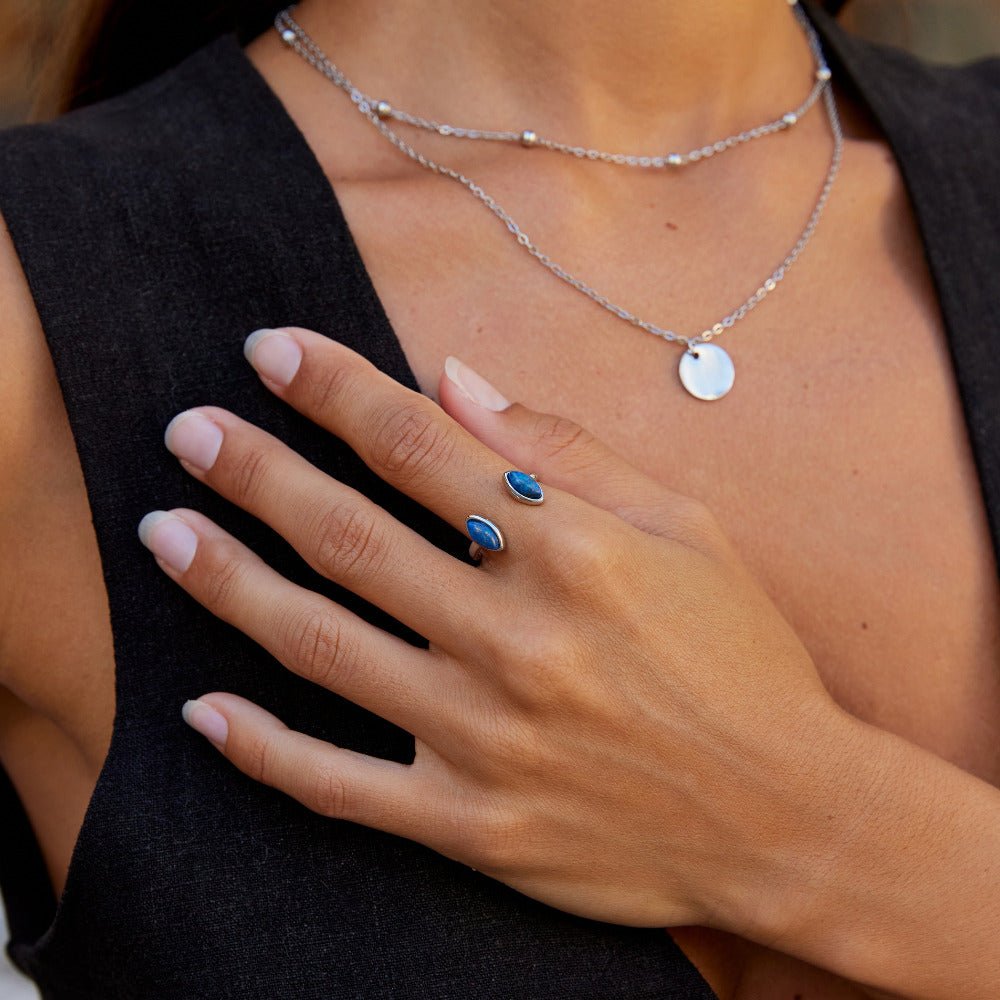 Bague Argent Lapis-Lazuli