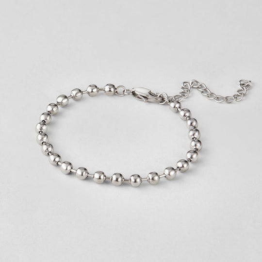 Bracelet Argent Perles Lulu