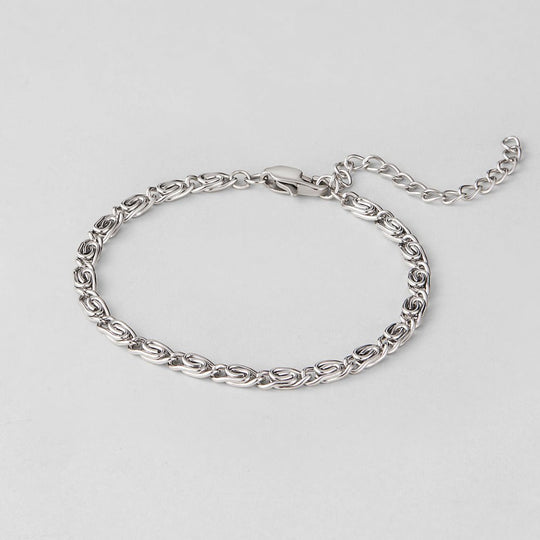 Bracelet Argent Chaîne à Maillons