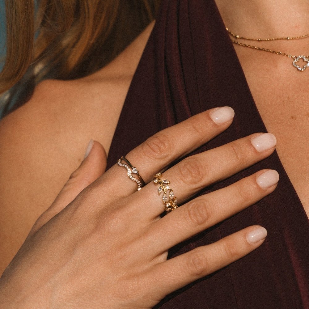 Bague en Cristal Cœur 'Petit Amour'