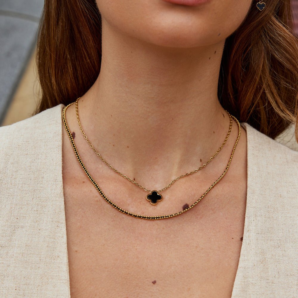 Collier en chaîne de perles Sofia