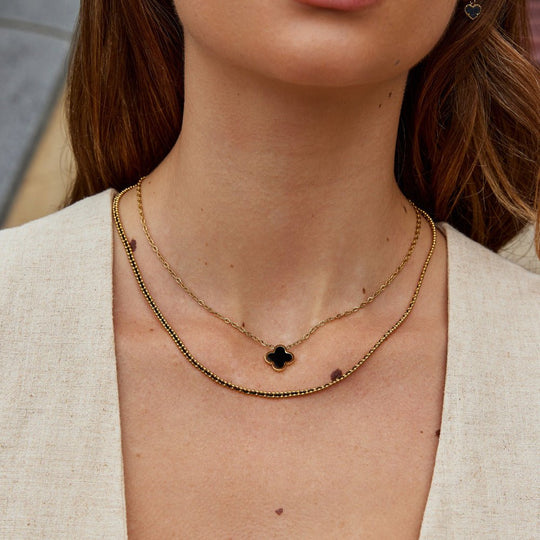 Collier en chaîne de perles Sofia