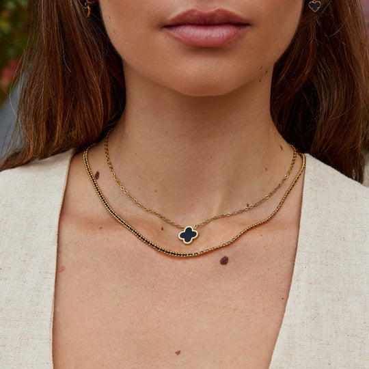 Collier en chaîne de perles Sofia