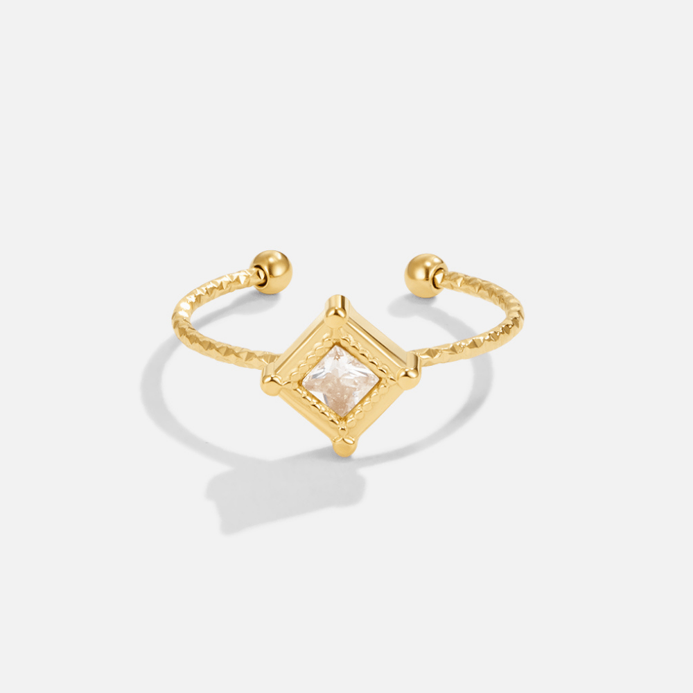 Bague en forme de diamant Sofia