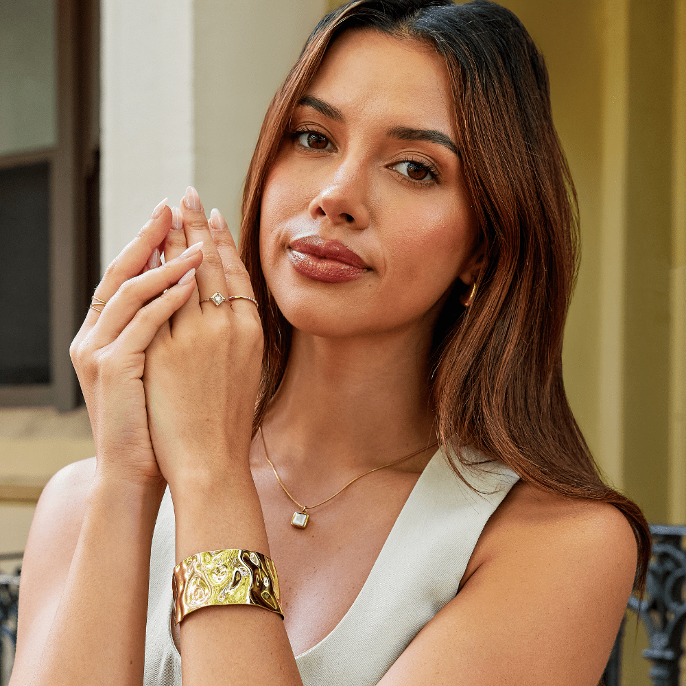 Bague en forme de diamant Sofia