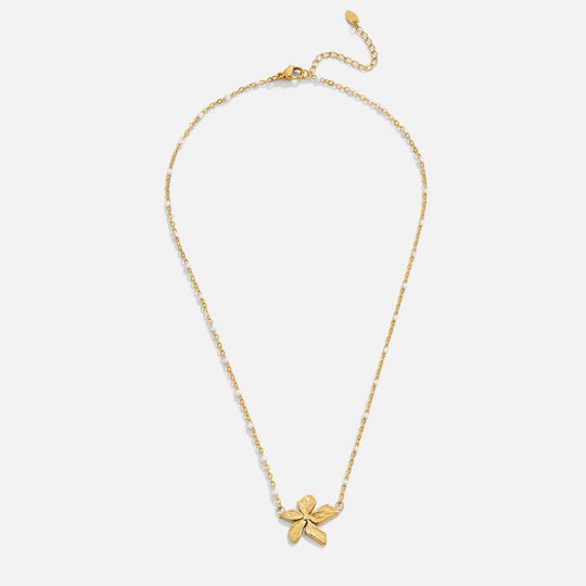 Collier de perles ‘Fleurs de Printemps’