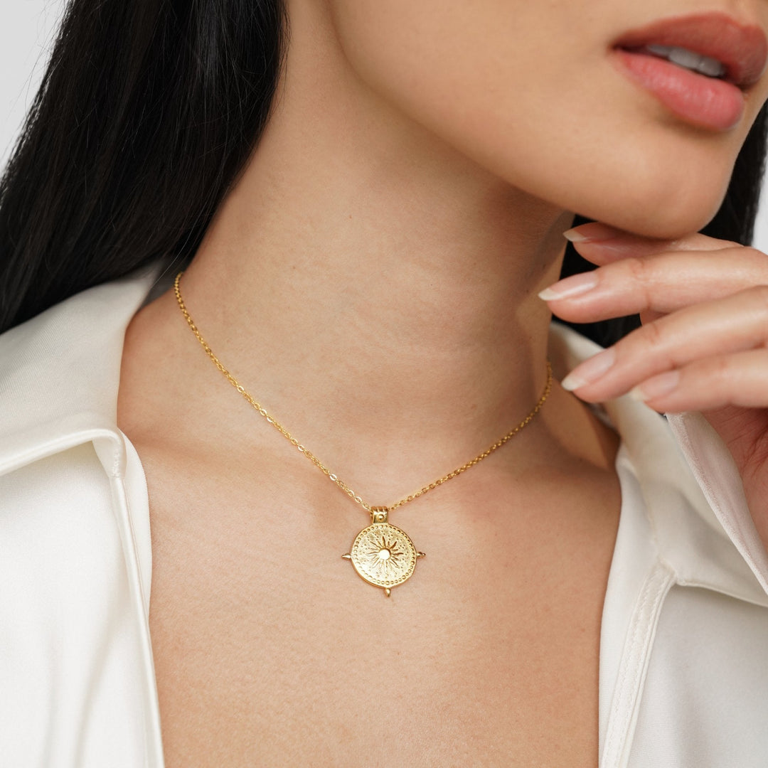 Collier en Or du Solstice d'Été