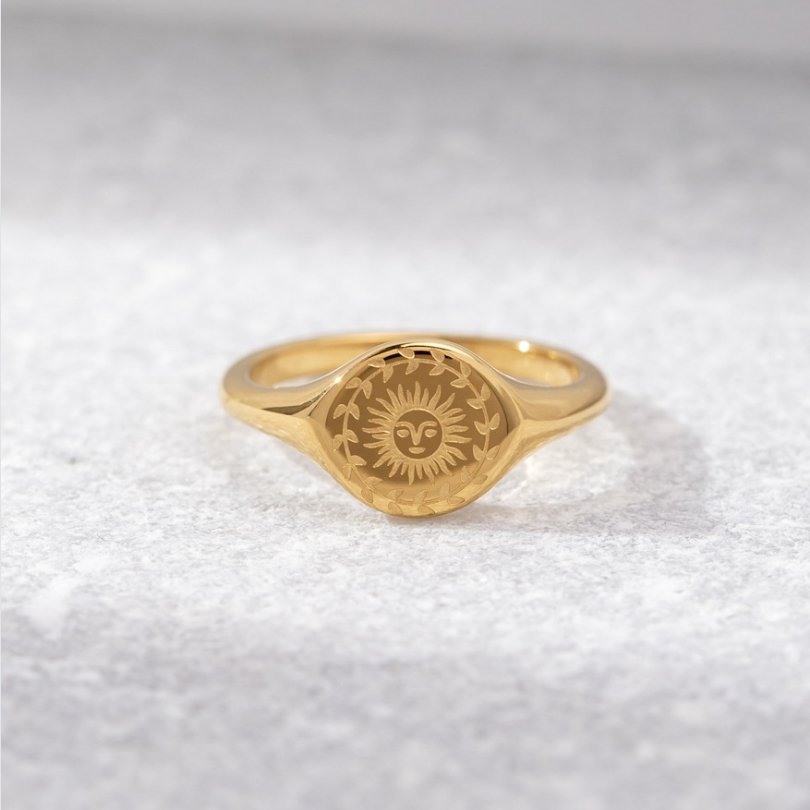 Bague en Or du Solstice d'Été