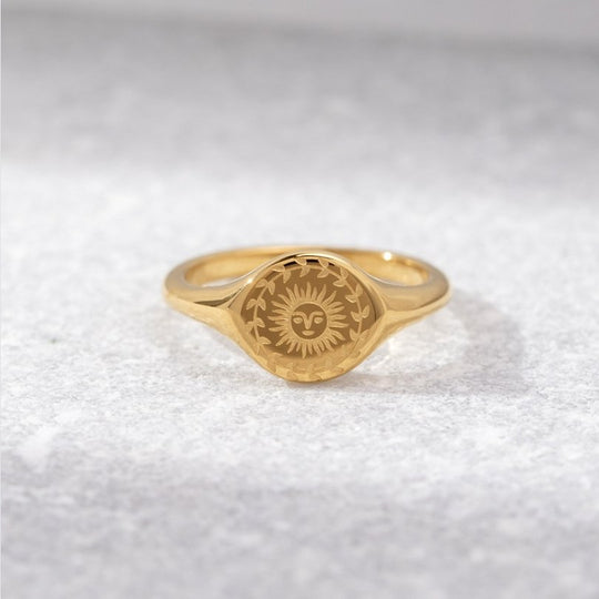 Bague en Or du Solstice d'Été