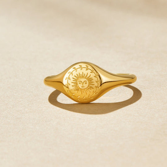 Bague en Or du Solstice d'Été