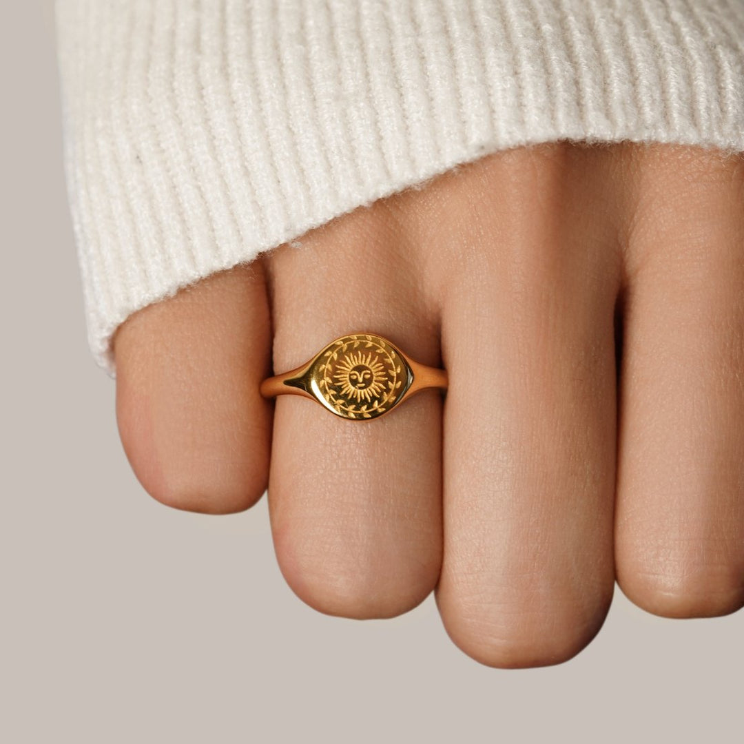 Bague en Or du Solstice d'Été
