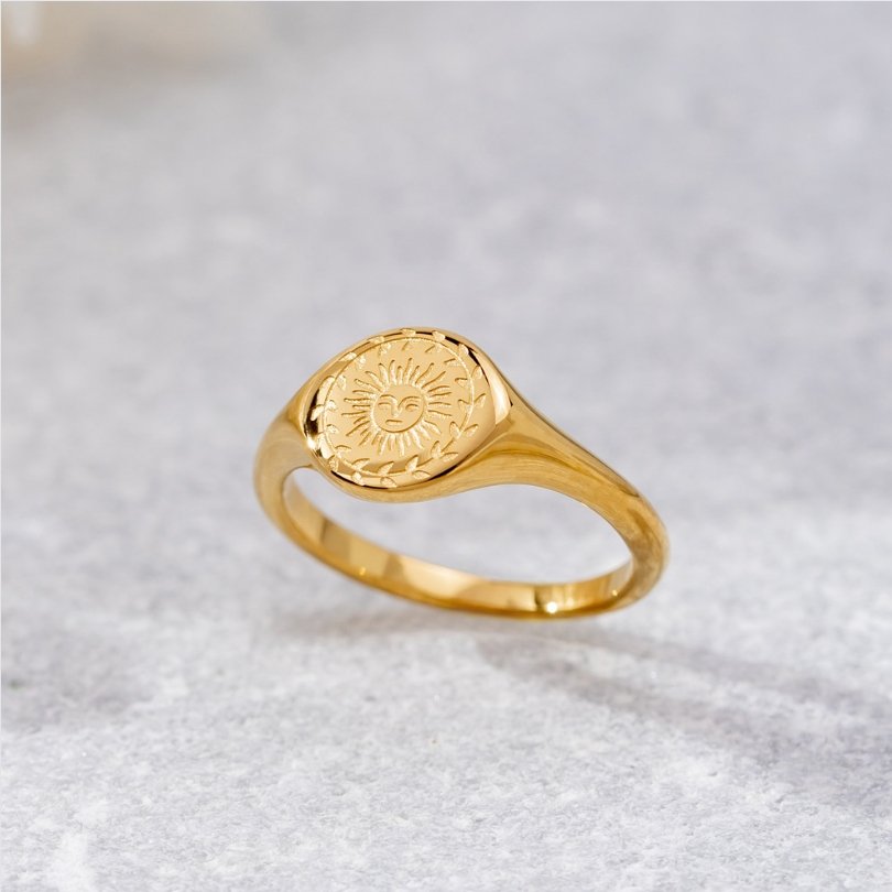 Bague en Or du Solstice d'Été