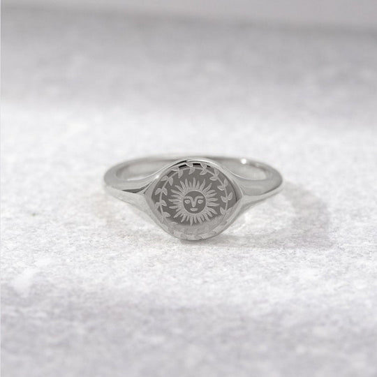 Bague en Argent du Solstice d'Été