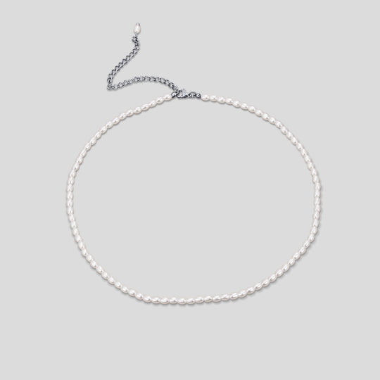 Collier en argent perlé Temi