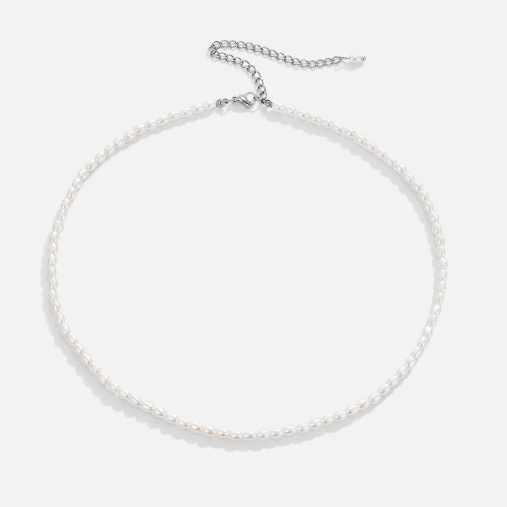 Collier en argent perlé Temi