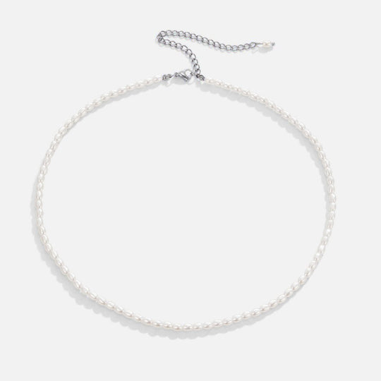 Collier en argent perlé Temi