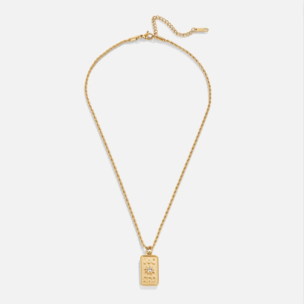 Collier Pendentif Tarot ‘Le Soleil’