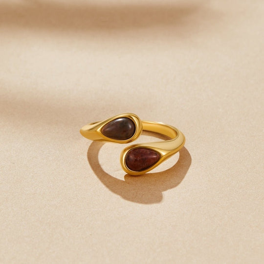 Bague en Pierre Œil de Tigre