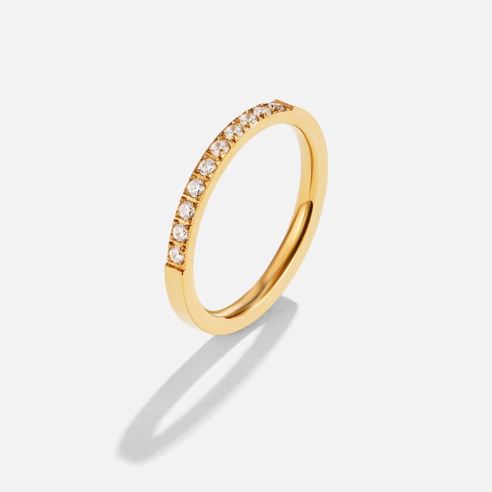 Bague en Cristal 18K Beauté Intemporelle