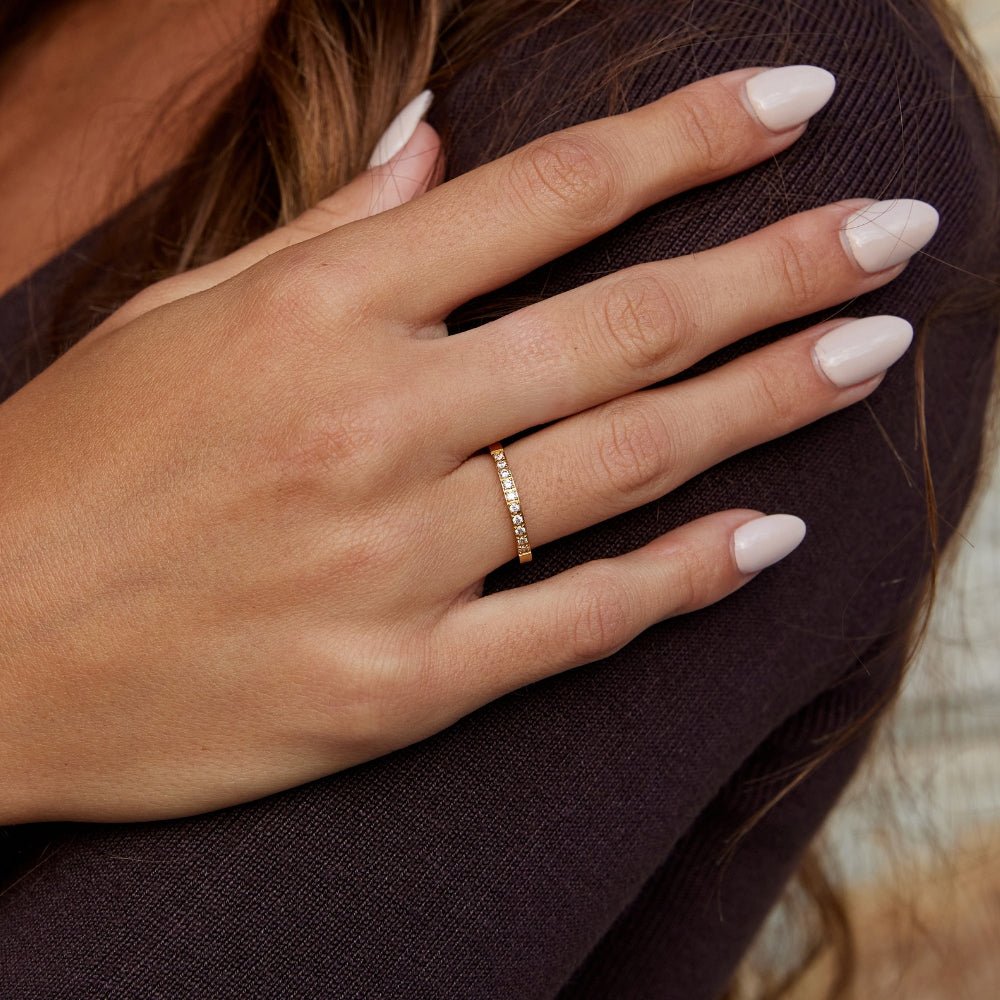 Bague en Cristal 18K Beauté Intemporelle