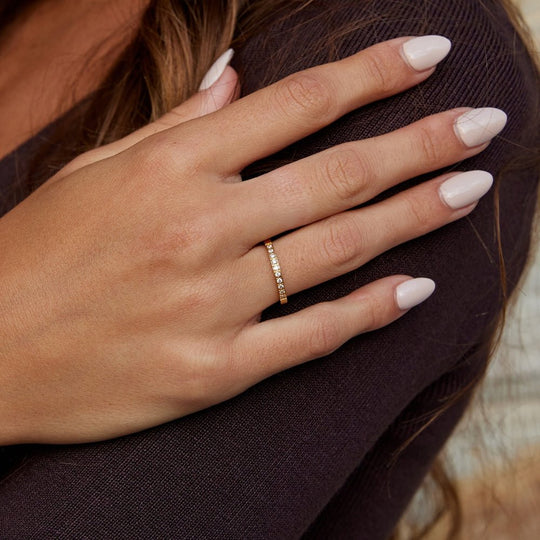 Bague en Cristal 18K Beauté Intemporelle